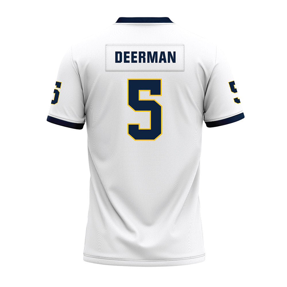 Murray State - NCAA Football : Sawyer Deerman - White Premium Football Jersey-1