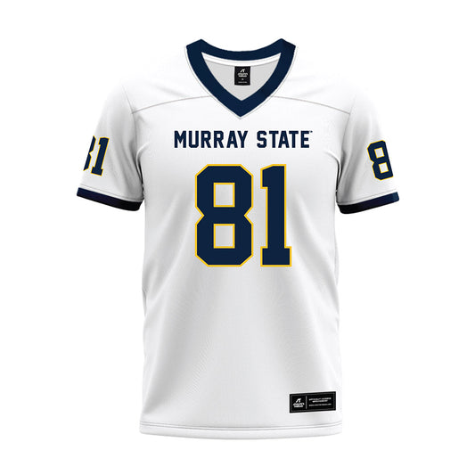 Murray State - NCAA Football : Noah Berrini - White Premium Football Jersey-0