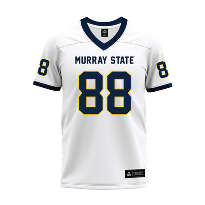 Murray State - NCAA Football : Calerbe Hermane - White Premium Football Jersey-0