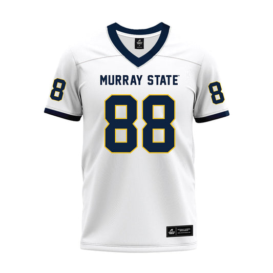 Murray State - NCAA Football : Calerbe Hermane - White Premium Football Jersey-0