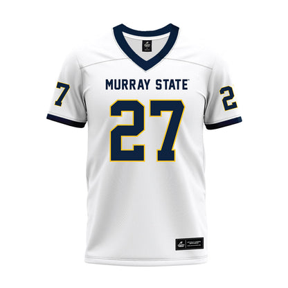 Murray State - NCAA Football : Nicholas Graham - White Premium Football Jersey-0