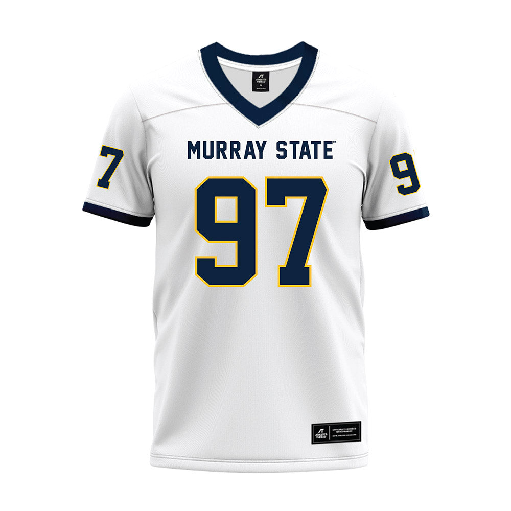 Murray State - NCAA Football : Harlem Phillips - White Premium Football Jersey-0