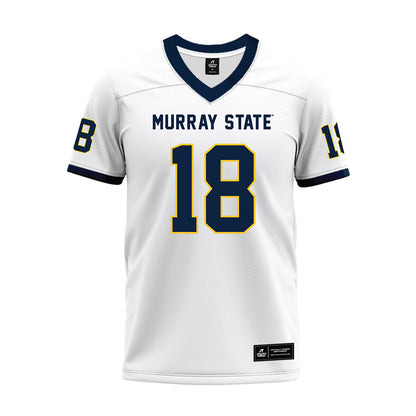 Murray State - NCAA Football : Huseyin Simsir - White Premium Football Jersey-0