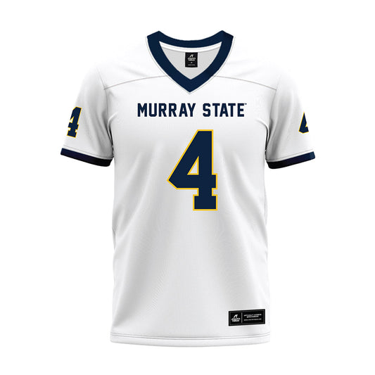 Murray State - NCAA Football : Jim Ogle - White Premium Football Jersey