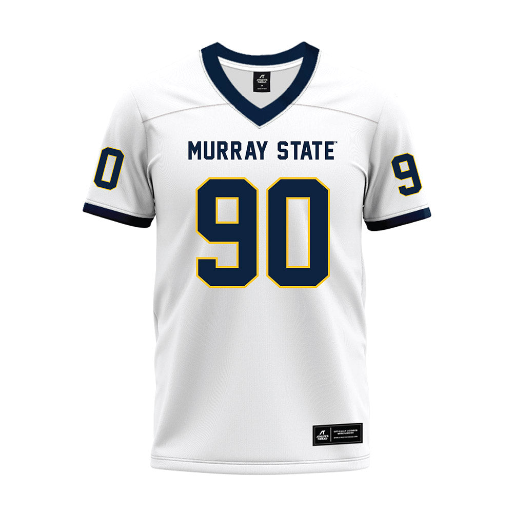 Murray State - NCAA Football : Cameron Daniels - White Premium Football Jersey-0