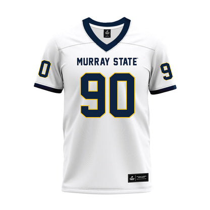 Murray State - NCAA Football : Cameron Daniels - White Premium Football Jersey-0