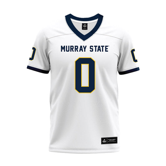 Murray State - NCAA Football : Jarard Mosely - White Premium Football Jersey-0