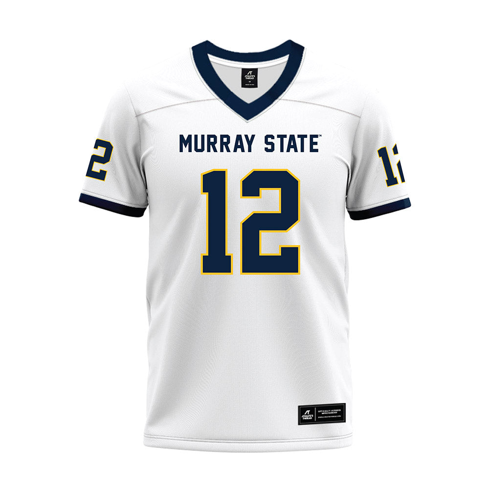 Murray State - NCAA Football : Steven Jones - White Premium Football Jersey-0