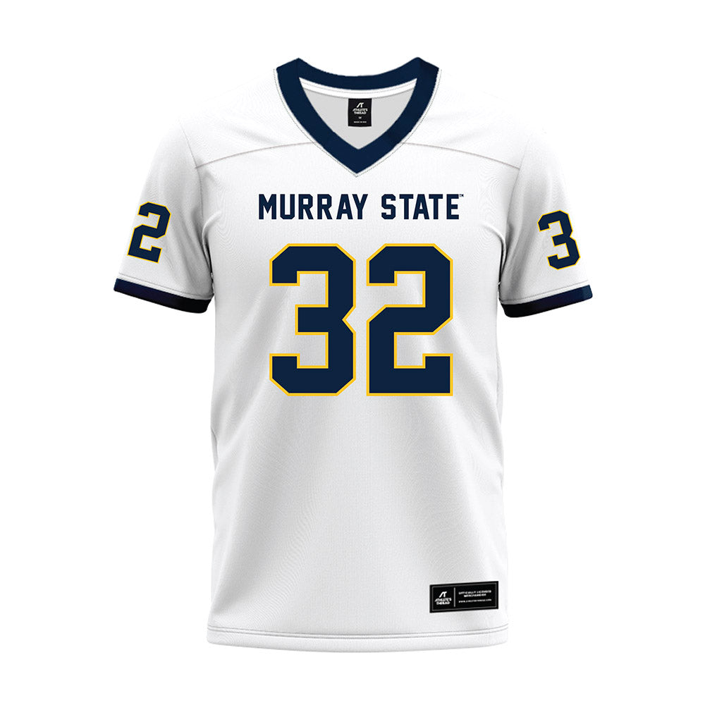 Murray State - NCAA Football : Dylan Embry - White Premium Football Jersey-0