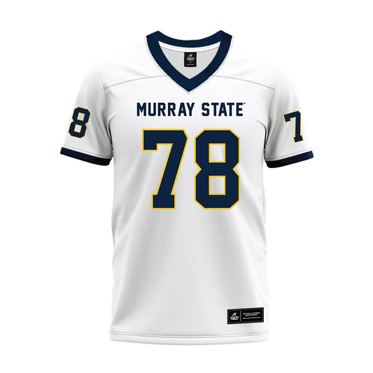 Murray State - NCAA Football : Micah Martin - White Premium Football Jersey-0