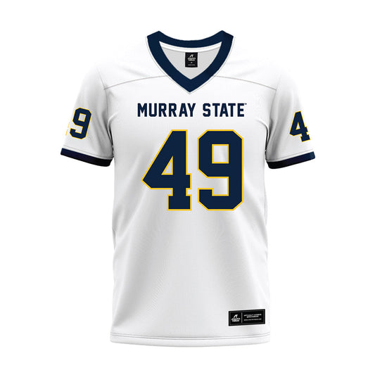 Murray State - NCAA Football : Ardin Jeanty - White Premium Football Jersey-0