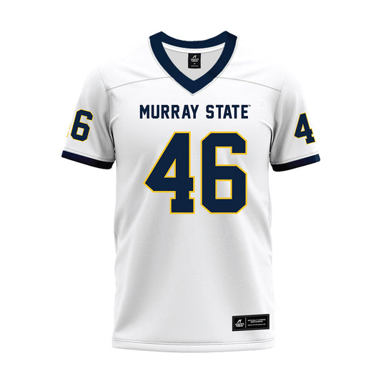 Murray State - NCAA Football : Cohen Campbell - White Premium Football Jersey-0