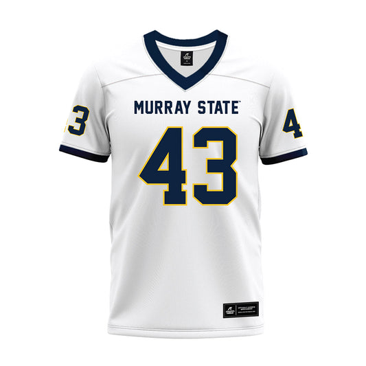 Murray State - NCAA Football : Liam Fordham - White Premium Football Jersey-0