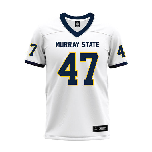Murray State - NCAA Football : Everett Currie - White Premium Football Jersey-0