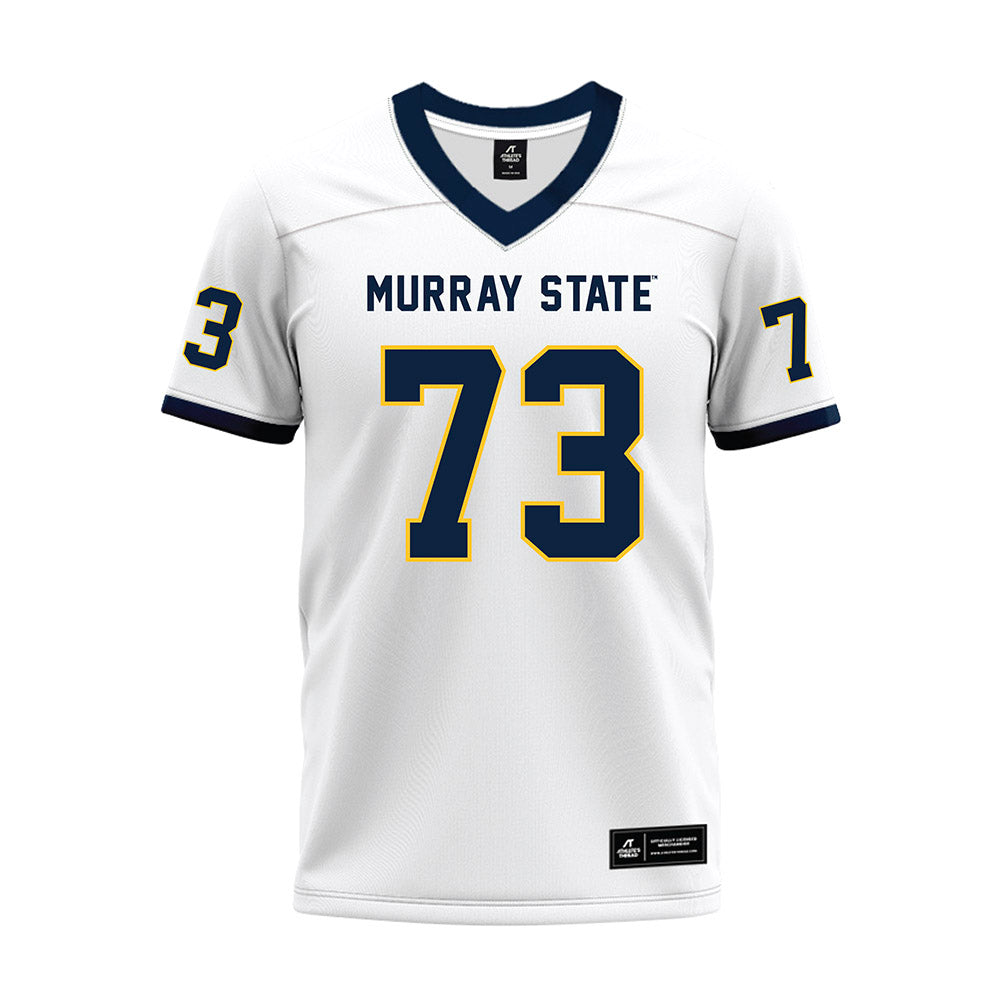 Murray State - NCAA Football : Jaheer Foucault - White Premium Football Jersey-0