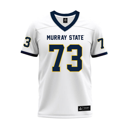 Murray State - NCAA Football : Jaheer Foucault - White Premium Football Jersey-0