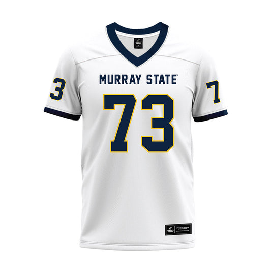 Murray State - NCAA Football : Jaheer Foucault - White Premium Football Jersey-0