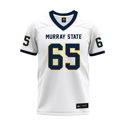 Murray State - NCAA Football : Daz Galloway - White Premium Football Jersey-0