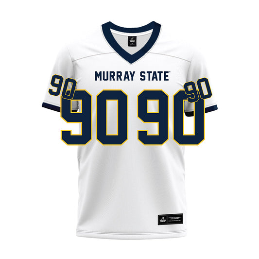 Murray State - NCAA Football : Cameron Daniels - White Premium Football Jersey-0