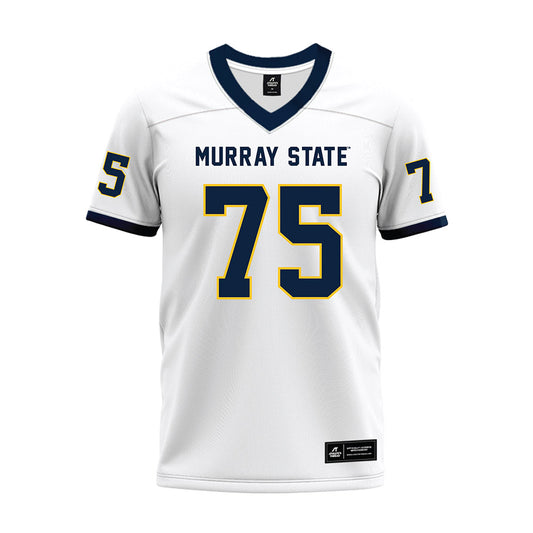 Murray State - NCAA Football : Carter Stallard - White Premium Football Jersey-0
