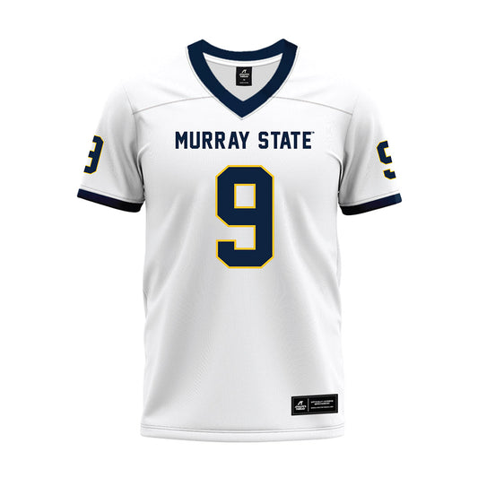 Murray State - NCAA Football : Mykel Allen - White Premium Football Jersey-0