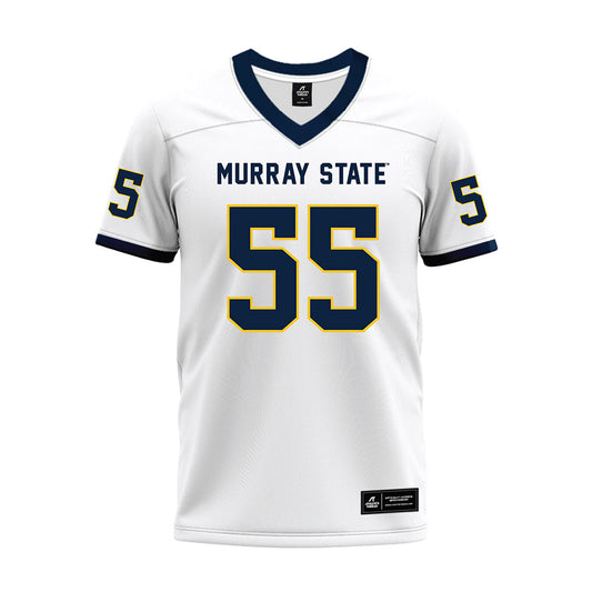 Murray State - NCAA Football : Kynjrick Boyd - White Premium Football Jersey-0