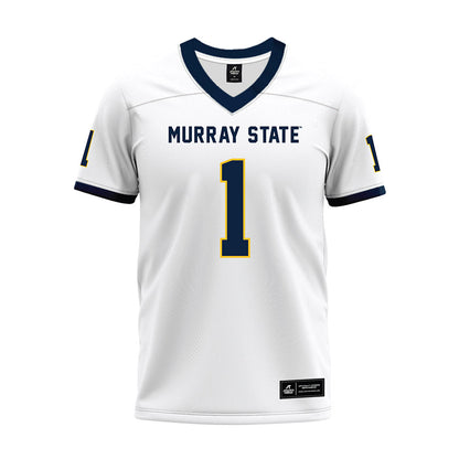 Murray State - NCAA Football : Bryan Pulley - White Premium Football Jersey-0