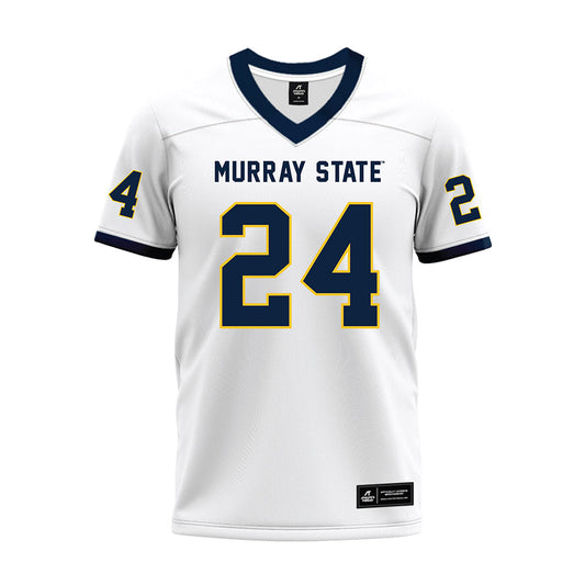 Murray State - NCAA Football : Steven Jones - White Premium Football Jersey-0