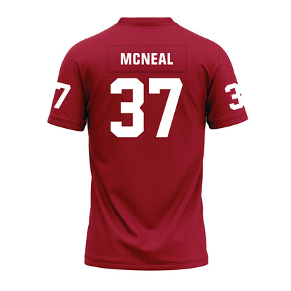 WSU - NCAA Football : Gaylon McNeal - Cardinal Premium Football Jersey-1