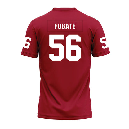 WSU - NCAA Football : Gavin Fugate - Cardinal Premium Football Jersey-1