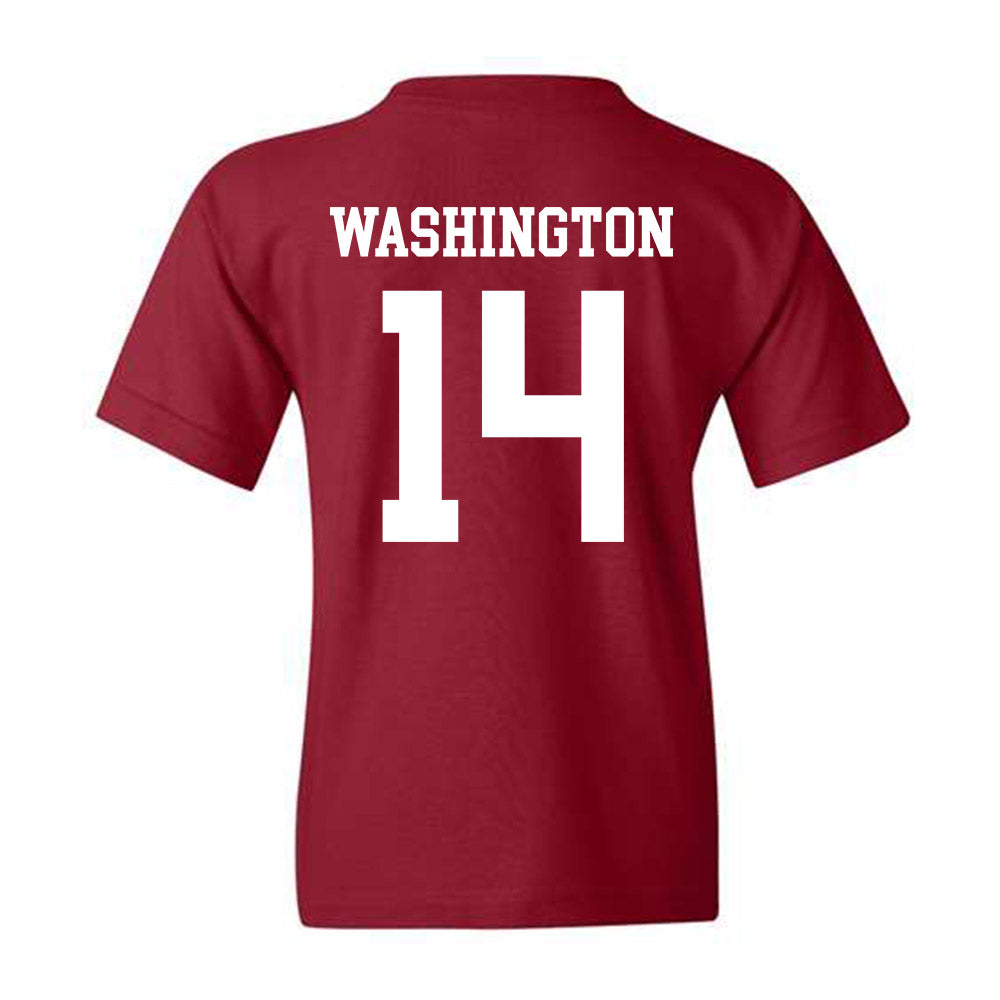 Alabama - Mens Basketball Alumni : Eric Washington - Youth T-Shirt