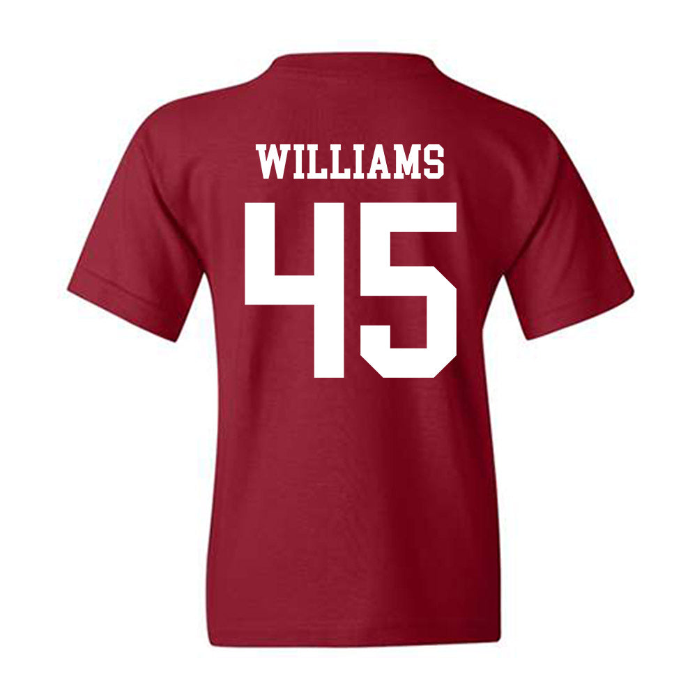 Alabama - NCAA Football : Jay Williams - Classic Shersey Youth T-Shirt-1
