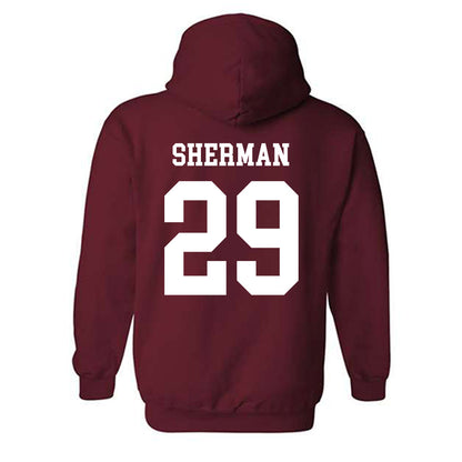 Alabama - NCAA Football : Nick Sherman - Classic Shersey Hooded Sweatshirt-1