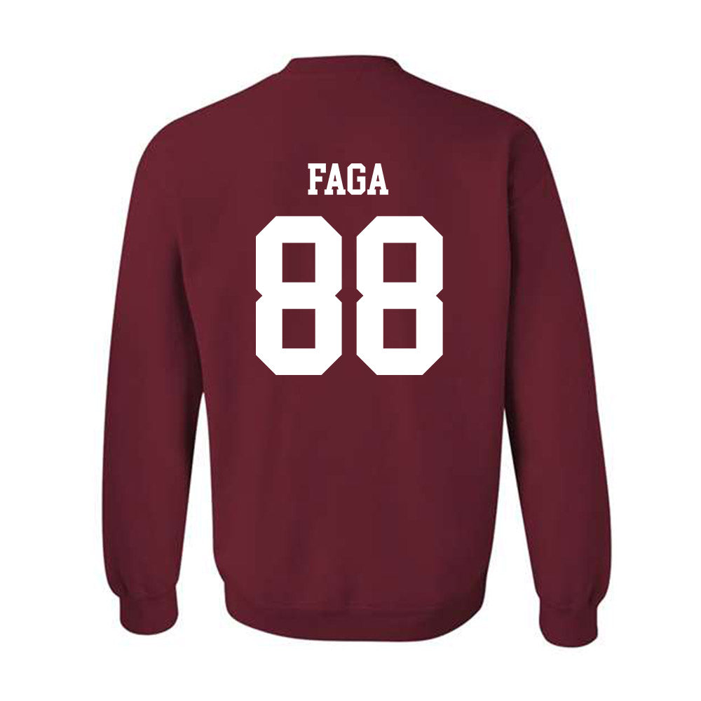 Alabama - NCAA Football : Isaia Faga - Classic Shersey Crewneck Sweatshirt-1