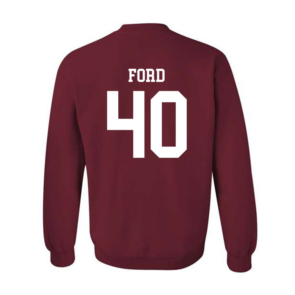 Alabama - NCAA Football : Josh Ford - Classic Shersey Crewneck Sweatshirt-1