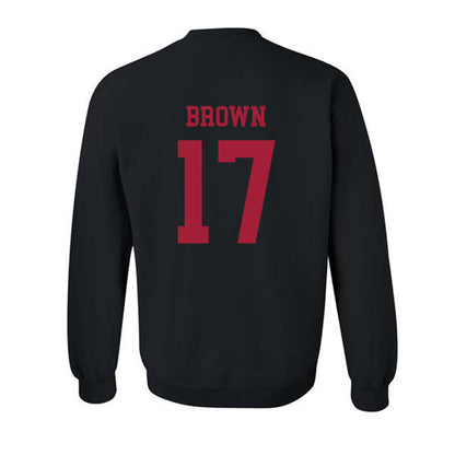 Alabama - NCAA Football : Trae'shawn Brown - Generic Shersey Crewneck Sweatshirt-3