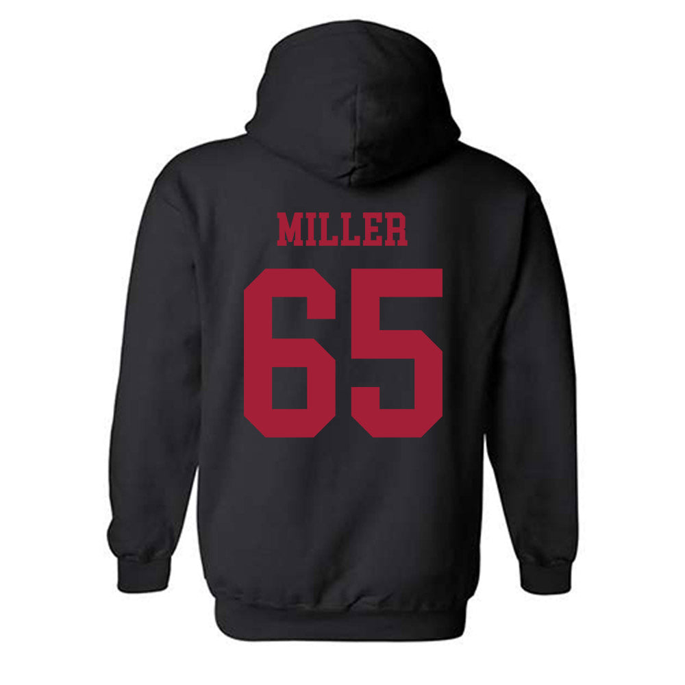 Alabama - NCAA Football : Tyrell Miller - Generic Shersey Hooded Sweatshirt-3