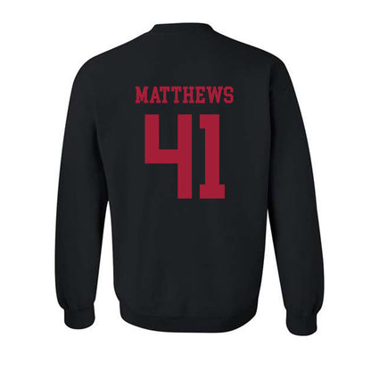 Alabama - NCAA Football : Jamarion Matthews - Generic Shersey Crewneck Sweatshirt-2