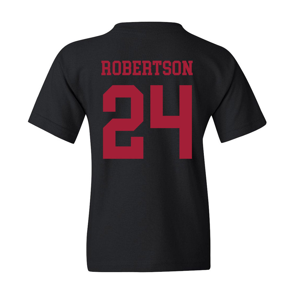 Alabama - NCAA Baseball : Tate Robertson - Youth T-Shirt