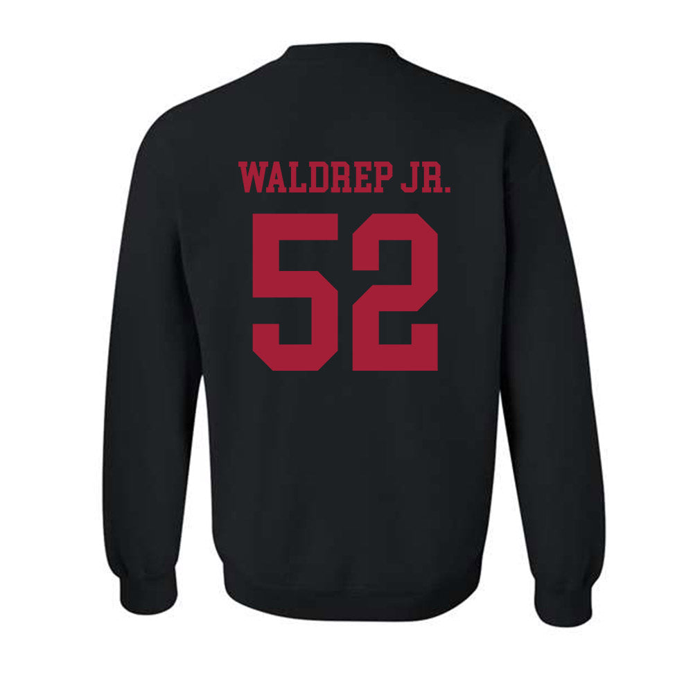 Alabama - NCAA Football : Mal Waldrep Jr. - Generic Shersey Crewneck Sweatshirt-3