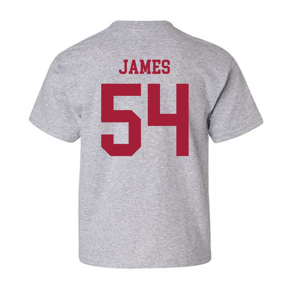 Alabama - NCAA Football : Jayvin James - Generic Shersey Youth T-Shirt-2