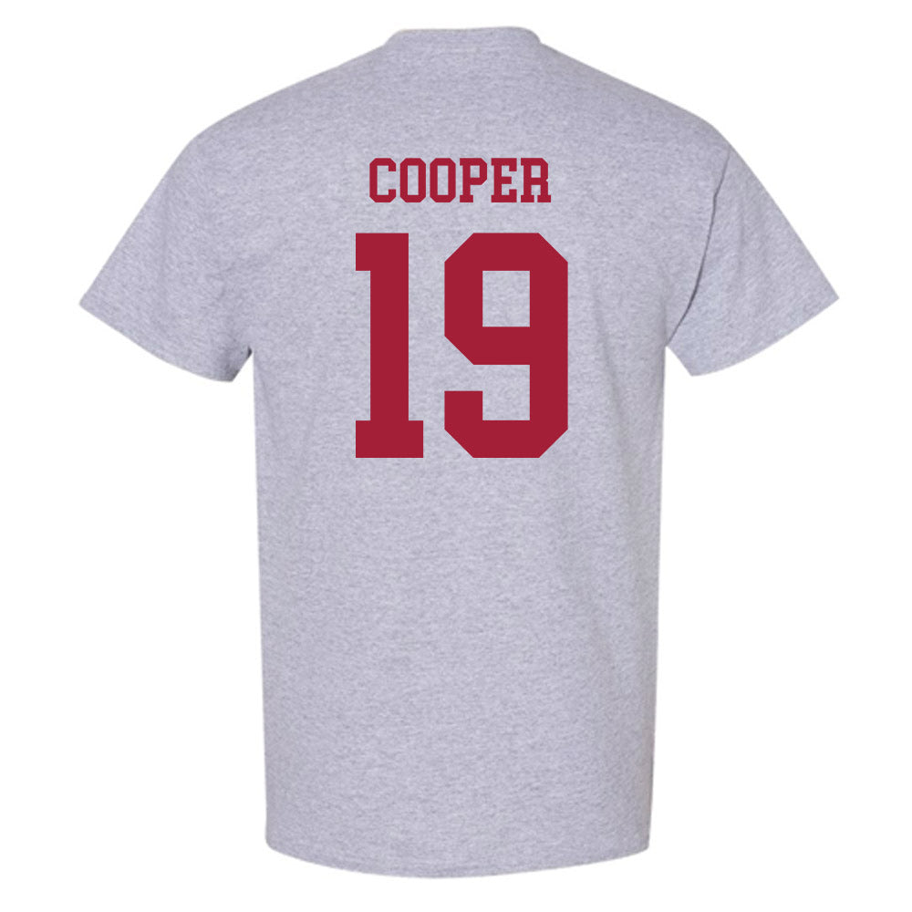 Alabama - NCAA Football : John Cooper - Generic Shersey T-Shirt-3