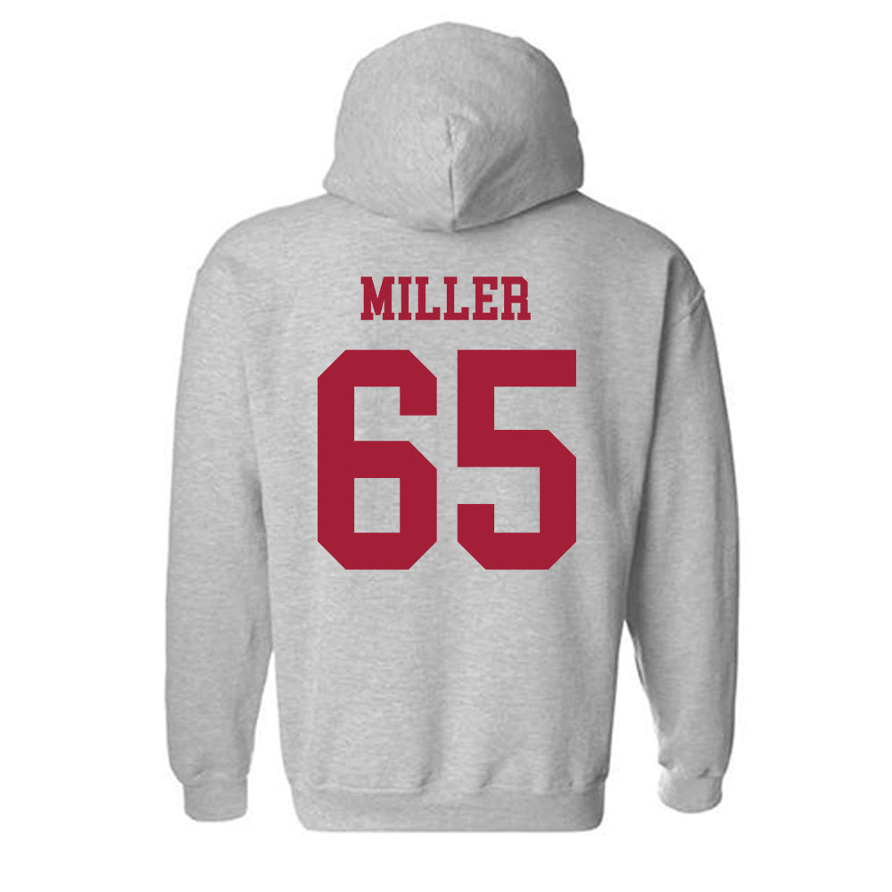 Alabama - NCAA Football : Tyrell Miller - Generic Shersey Hooded Sweatshirt-2