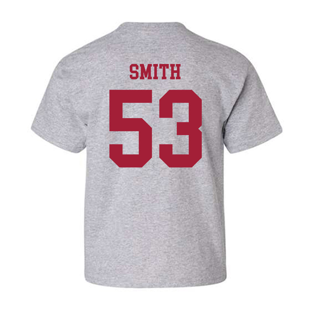 Alabama - NCAA Football : Mac Smith - Generic Shersey Youth T-Shirt-3