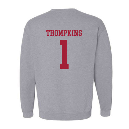 Alabama - NCAA Football : Devan Thompkins - Generic Shersey Crewneck Sweatshirt-3