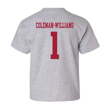 Alabama - NCAA Football : Ryan Coleman-Williams - Generic Shersey Youth T-Shirt-2