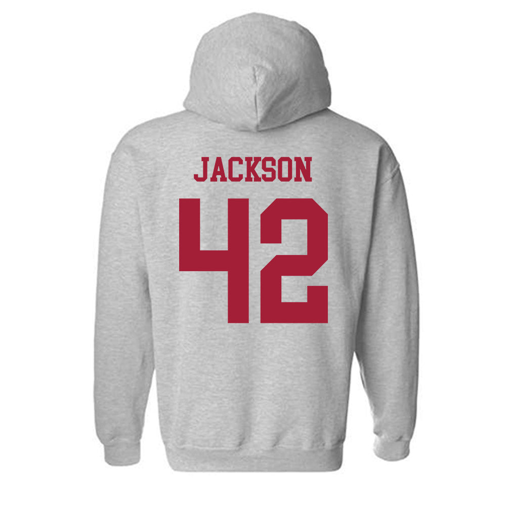 Alabama - NCAA Football : Ben Jackson - Generic Shersey Hooded Sweatshirt-2