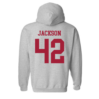 Alabama - NCAA Football : Ben Jackson - Generic Shersey Hooded Sweatshirt-2