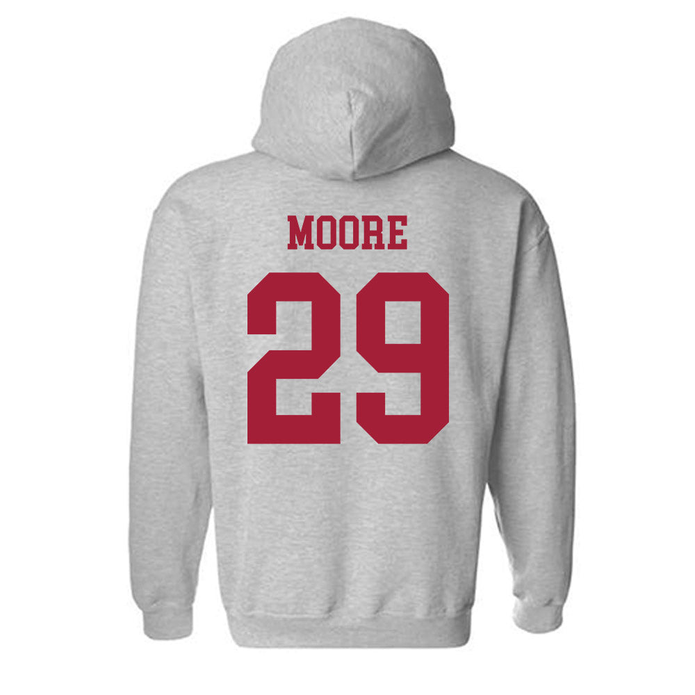 Alabama - NCAA Football : Fredrick Moore - Generic Shersey Hooded Sweatshirt-2