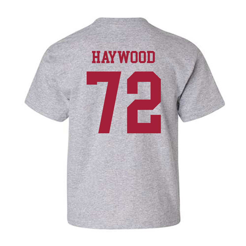 Alabama - NCAA Football : Ty Haywood - Generic Shersey Youth T-Shirt-3